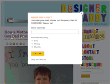 Tablet Screenshot of designerdaddy.com